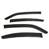 Smoke Tinted Window Visors Vent Sun Shade Rain Wind Guards