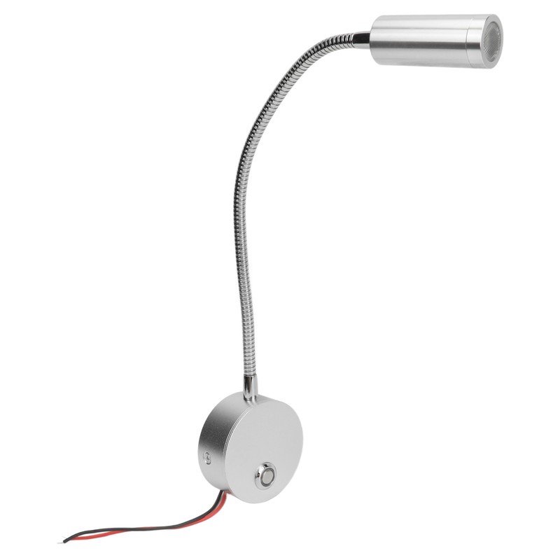 LED Reading Light DC12 to 24V Touch Adjustment USB Charging