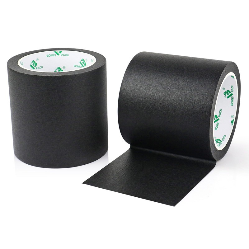 BOMEI PACK Masking Tape, 2 Rolls, 3.9 inches (100 mm)