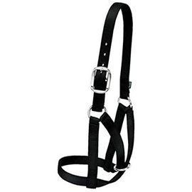 Weaver Leather Barn Cow Halter, Black, Small
