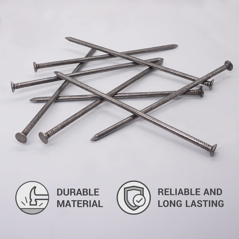 Marcopol (Pack of 8) Carbon Steel 6.0 x 200 mm