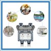 Marscharm Outdoor Socket 2-Way Waterproof Socket IP66 with Switch Indicator