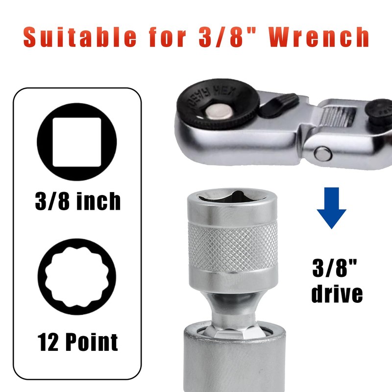 2Pcs Spark Plug Socket, Spark Plug Removal Tool, Spark Plug