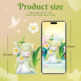 Rolife Nanci Blind Box-Flower Collection Series-Cute Action Figure-Kawaii Figures Blind Bags Creative Gift for Girls and Women