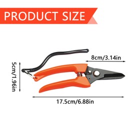 One Piece Ergonomic Hoof Trimming Shears Reusable Sheep Goat Horse Hoof Trimmer High Hardness Shear Goat Hooves Trimmers for Goat Sheep Hoof