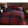 Rapport Home Argyle Tartan Red King Duvet Set