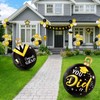 2Pcs Graduation Party Decorations Giant Inflatable Ball 24Inch Congrats Grad