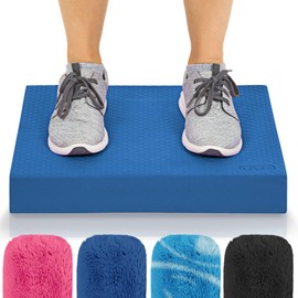Vive Balance Pad - Foam Board Yoga Mat Block for Physical Therapy, Stability, Workout, Knee and Ankle Exercise - Equipment for Strength Training, Rehab - Large Floor Pad for Adults, Kids
