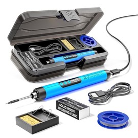 USB-soldering iron （blue）