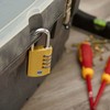 Yale YE3CB/38/131/1/GO YE3C Combination Safety Padlock YE3CB/38/131/GO, Gold