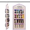 TRIUMPH VISION Purple Wall Sunglasses Organizer Storage 20Slots - Hanging