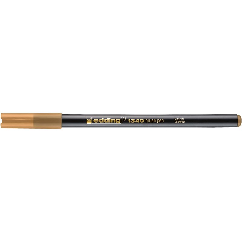 Edding Pack of 10 Felt Tip Pens with Brush Tips