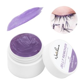Natuhana Lash Remover for Eyelash Extensions Glue Gel with Low Irritation Dissolves Powerful for Professional Use 10g