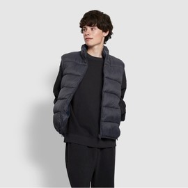 JAJU [JAJU/자주] 남 미디엄 다운필 베스트 2종택1 [JAJU] Men's Medium Down Fill Vest - Choose One of Two Types