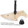 LALAFINA 1 Set Hand Drill Pin Vise with Drill Bits