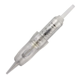 30 Stück Einweg Permanent Make-up Patronennadeln für Permanent Make-up Stiftmaschinen Augenbrauenschattierungsnadeln (0.3mm 1P/1R)