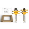 YONICO Cabinet Door Rail and Stile Router Bits Set 2