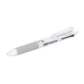 Tamiya 67494 2 Color Frixion Ballpoint Pen, White, Original Goods