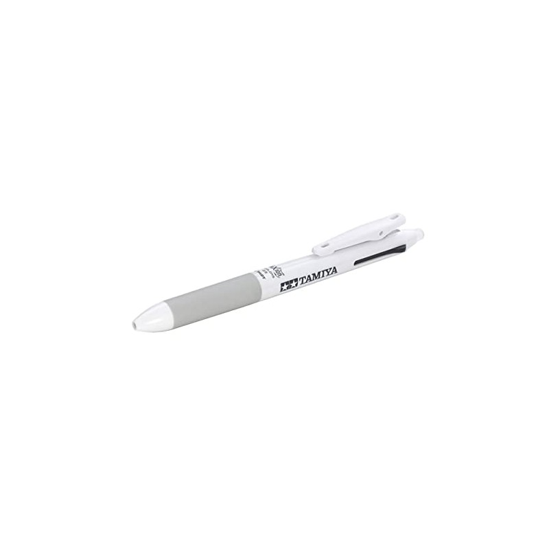 Tamiya 67494 2 Color Frixion Ballpoint Pen, White, Original Goods