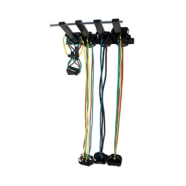 Power Systems Secure Wall-Mounted Rack for Belts or Resistance Bands/Tubes,