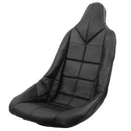 Baja Empi 3859 Black Vinyl High Back Bucket Seat Cover. Dune Buggy Vw Baja Bug, Each