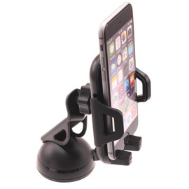Car Mount Dash Windshield Holder Compatible with Motorola Moto G Power 5G (2025)/Moto G 5G (2025), Cradle Swivel Dock Suction Stand
