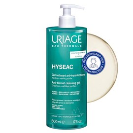 Uriage Hyseac Gel limpiador piel mixta a grasa 500ml - Elimina las impurezas y el exceso de grasa, con Piroctona olamina - Hipoalergnico, no...       