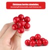 300 Pcs Christmas Holly Berries Red Gold and Silver Artificial
