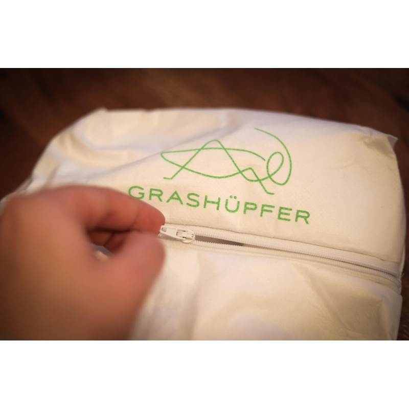 GRASHÜPFER® 3 Stück Wiederverwendbare Staubbeutel für Roborock mit Reißverschluss für