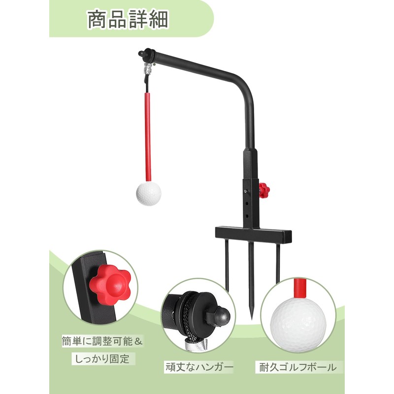 Golf Swing Trainer Golf Practice Equipment Swing Practice Tool Durable