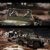 Authticar RC Crawler, 1:14 Scale Military Willys Jeep, Yellow