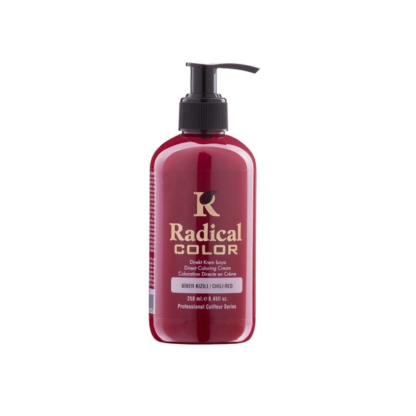 Radical Direct Colouring Hair Cream 250 ml (Chilli Red)