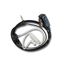 vhbw Security Headset for Radio Device Motorola MH230R MC220R, MC225R, Mj270r, XTR446, XTB446 XTL446, PMR446, Spirit GT with Acoustic Tube.