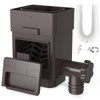Anivia Rainwater Collection System, Downspout Diverter Fits for 2x3 or