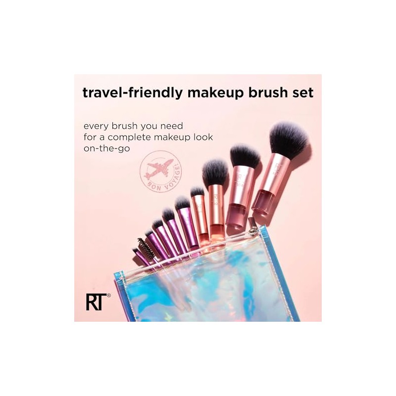 Travel Fantasy Mini Brush Kit by Real Techniques for Women