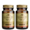 Solgar 2x Solgar Vitamin D 3 1000IU 2x90 Tablets 033984033108