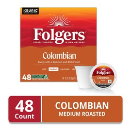Folgers Colombian, Medium Roast Coffee, K-Cup Pods