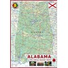 Alabama Physical Map - 16.9 x 24.4 inches - Paper