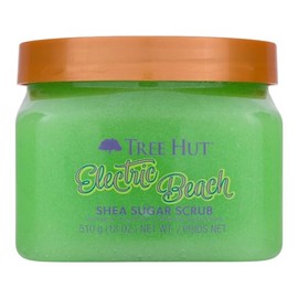 Tree Hut Electric Beach Shea Sugar Scrub, Exfoliating, Hydrating & Moisturizing Body Scrub with Shea Butter & Nourishing Essential Oils, Smooth & Soften Skin, Refreshing Skincare Essential, 18 oz