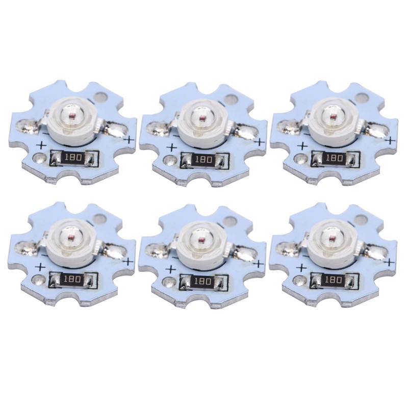 25Pcs 0.5W 5V High Power LED Lamp Bead Light Source