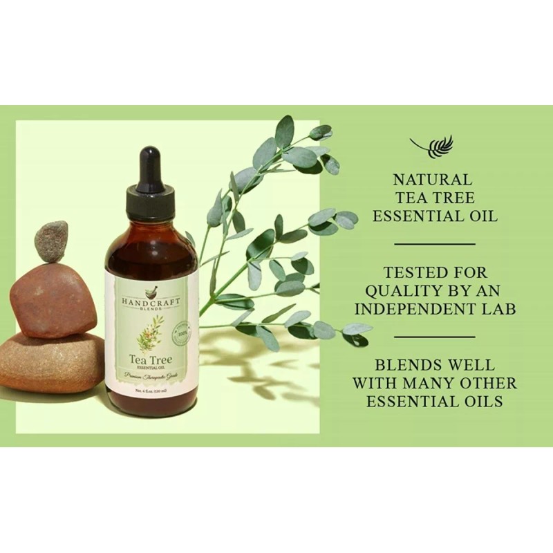 Handcraft- Juego De Aceite Esencial De Árbol De Té Y