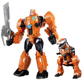 IOSCDH Grim-lock 2-in-1 Deformed Car Robot Transformation Action Figure Manual Deformation Model Commander Manual Deformation Car Model Convertible Action Figure Toy