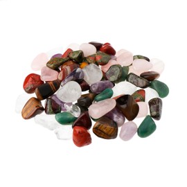 NKlaus 500 g Tumbled Stones Mix 15-25 mm Healing Stones Gemstones Decoration 14688