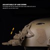 Night Vision Helmet Mount Foldable Adjustable Simple Operation Wide Compatibility