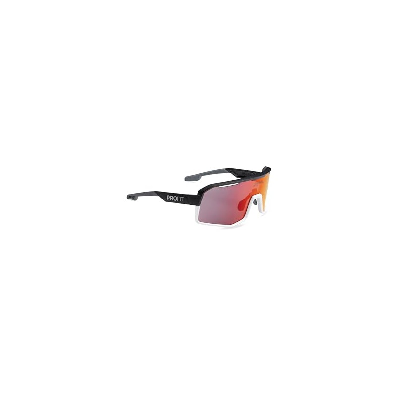 Spiuk Profit 3 Full Red Unisex Glasses Black/White
