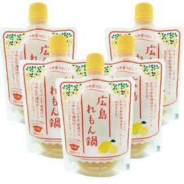 Hiroshima Lemon Nabe no Moto, 6.3 oz (180 g) 5 Piece Set (6.3 oz (180 g) x 5), [Yoshino Miso]