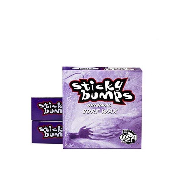 Sticky Bumps Wax Bars 3 or 6 Pack (Choose Temperature) (Cold, 3 Pack)