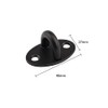 JIHUOO 4 Pcs Stainless Steel Pad Eye Hooks Plate U