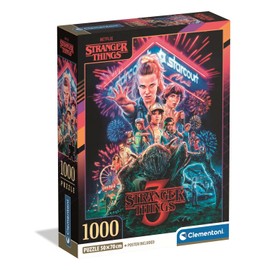 Clementoni Puzzle Collection - Evening in Tokyo 1000 Pieces, Compact Box - Puzzle for Adults 14-99 Years, Gift for Men and Women, Made in Italy, 39979