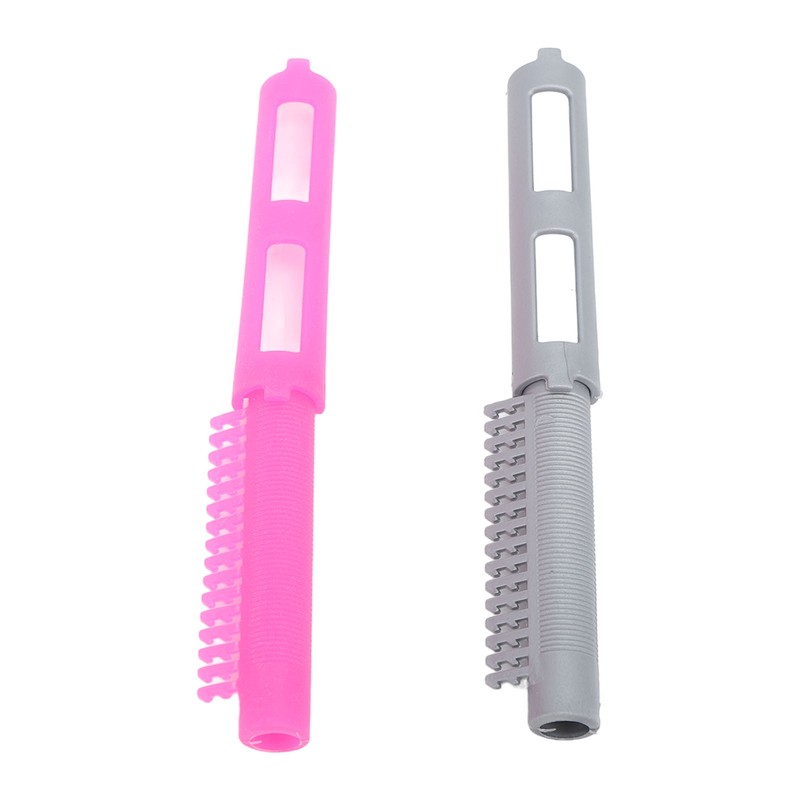 50Pcs Hair Perm Rod Rugged Hook Teeth Hollow Out Versatile